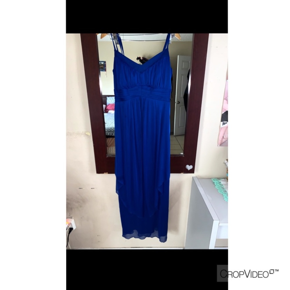 Blue dress